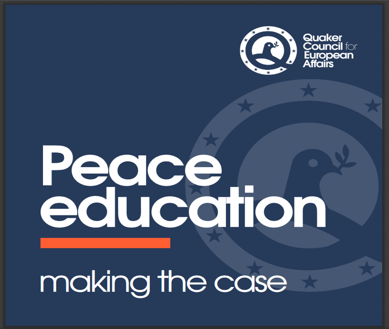 Priročnik QCEA za izobraževanje za mir