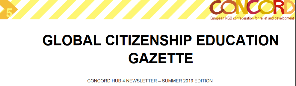 V poletni izdaji Global Citizenship Education Gazette tudi SLOGA
