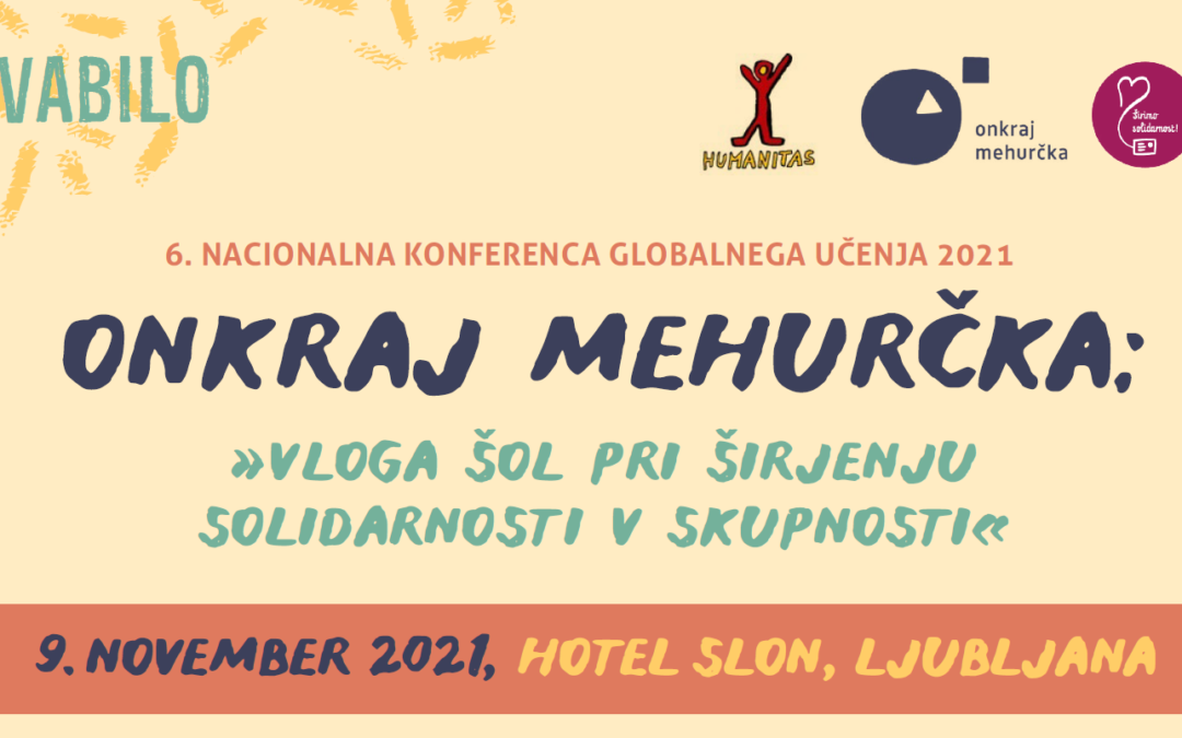 Nacionalna konferenca globalnega učenja bo 9. novembra