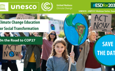 Serija spletnih seminarjev: Izobraževanje o podnebnih spremembah in družbena transformacija