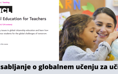 Spletno usposabljanje: Globalno učenje za učitelje