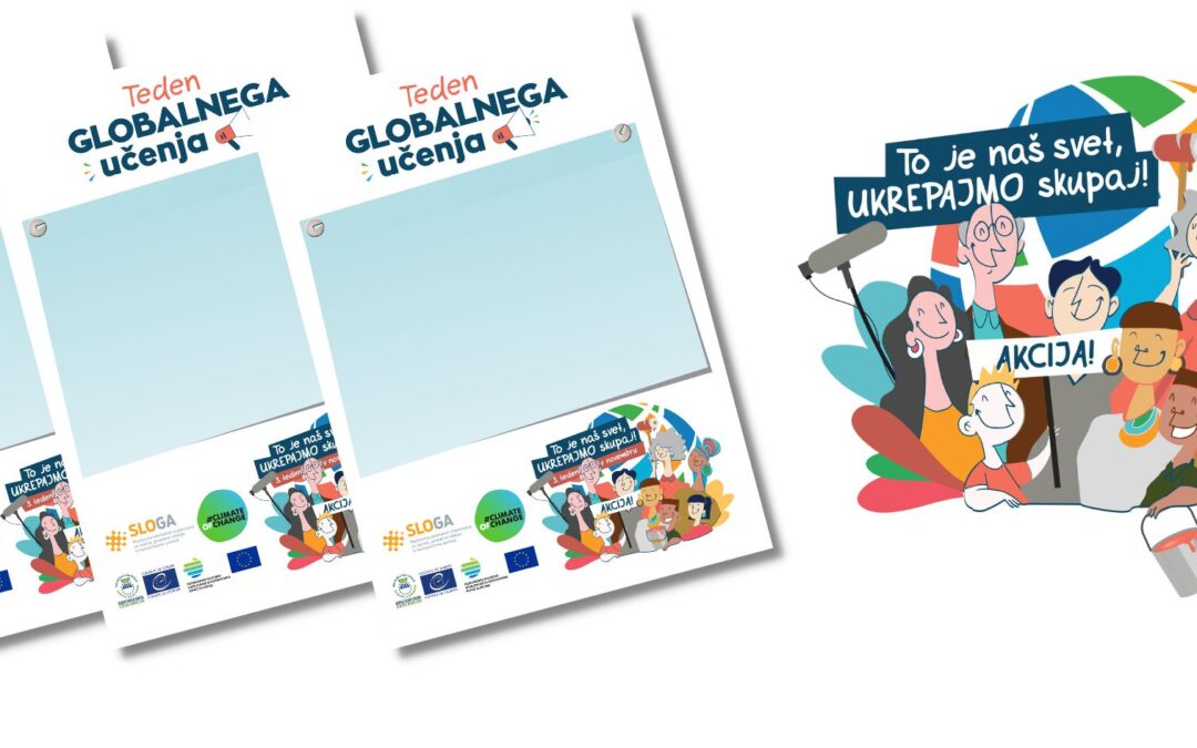 Plakati za Teden globalnega učenja 2022 že na voljo